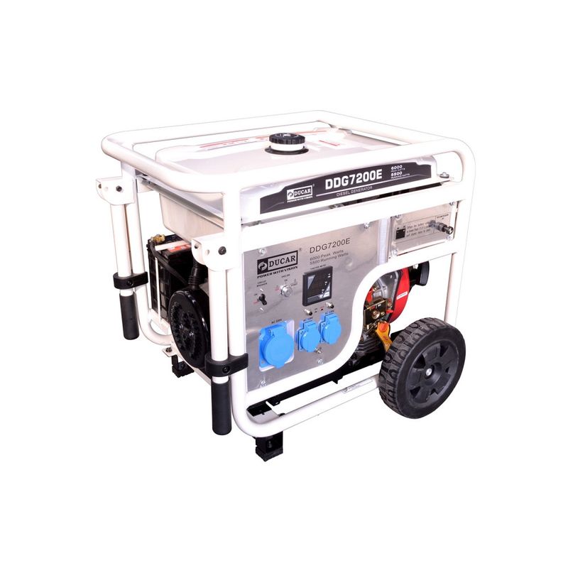 DUCAR - GENERADOR DIESEL 6,0 KW ELECTRICO DUCAR