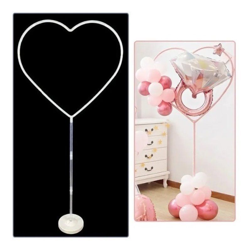 U BUY - Pedestal Circulo O Estrella O Corazón Soporte Arco F
