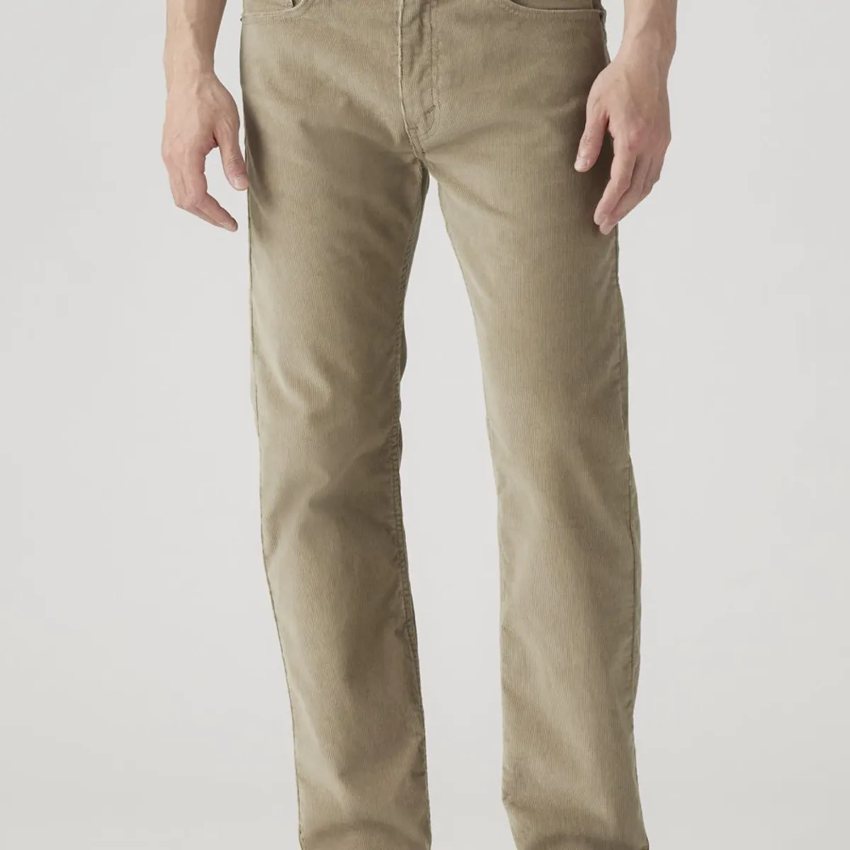 LEVIS - Jeans Hombre 505 Regular Cotelé Café Levis