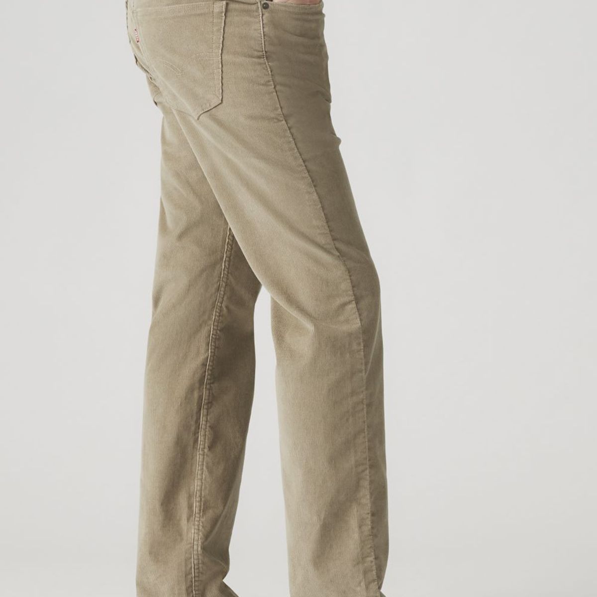 LEVIS - Jeans Hombre 505 Regular Cotelé Café Levis