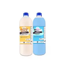 MASCOKITS - Pack Shampoo Perro Hipoalergénico- Pelaje Rubio Castaños 1lt