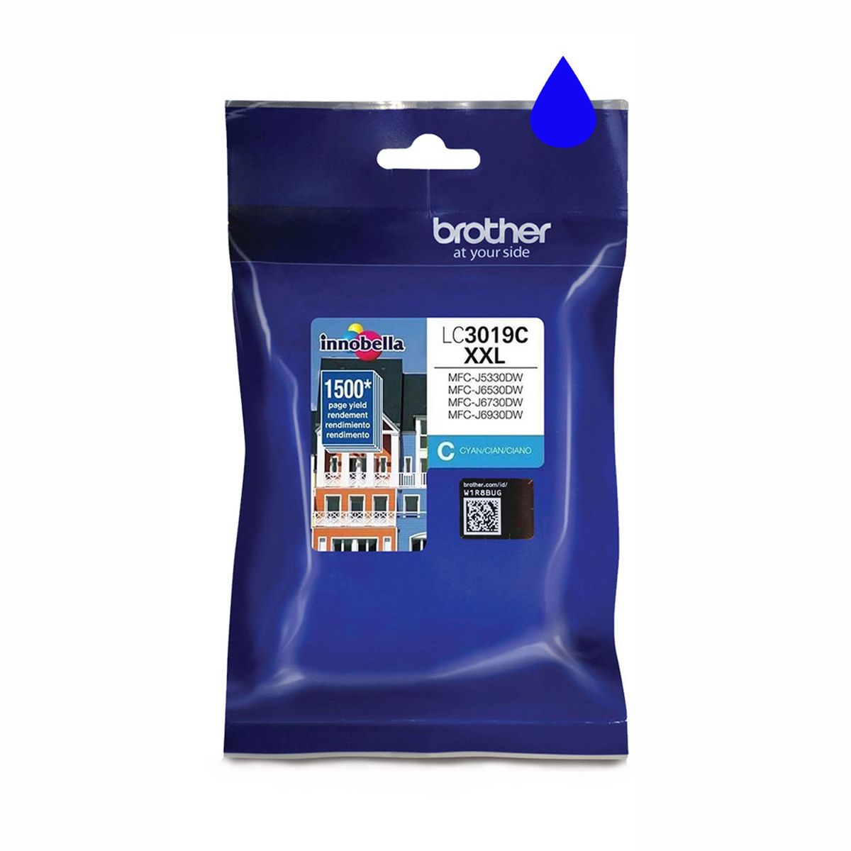 BROTHER - Tinta Brother Lc3019 XXL Cyan Original J5330  J6530  J6730 J6930