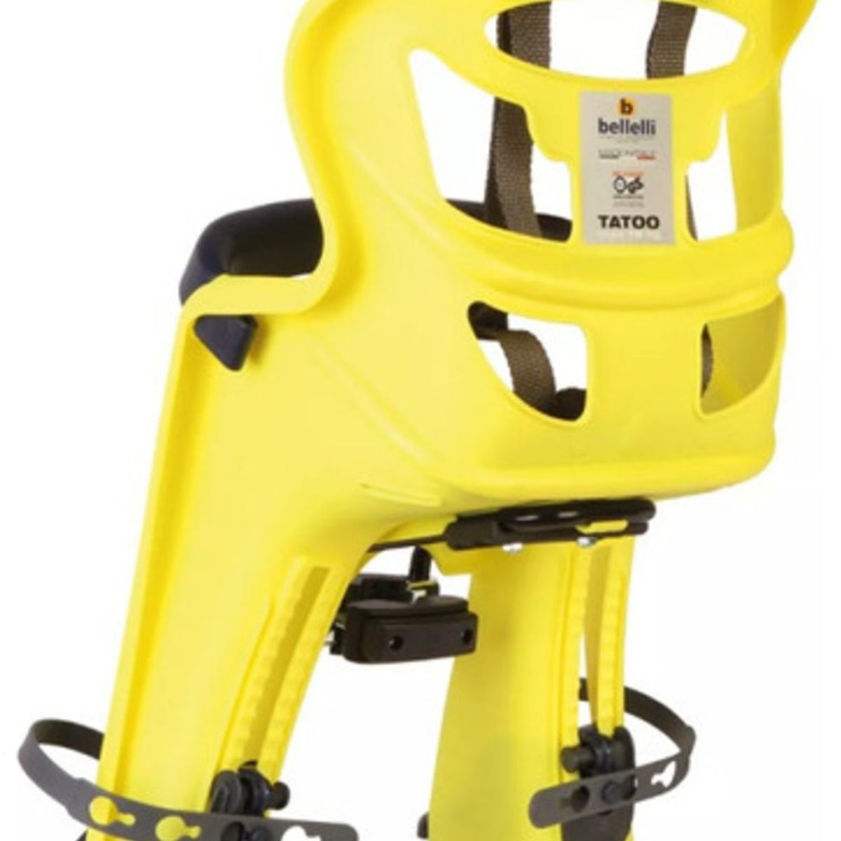 BELLELLI - Silla De Niño Para Bicicleta Bellelli Delantera Ta Amarillo