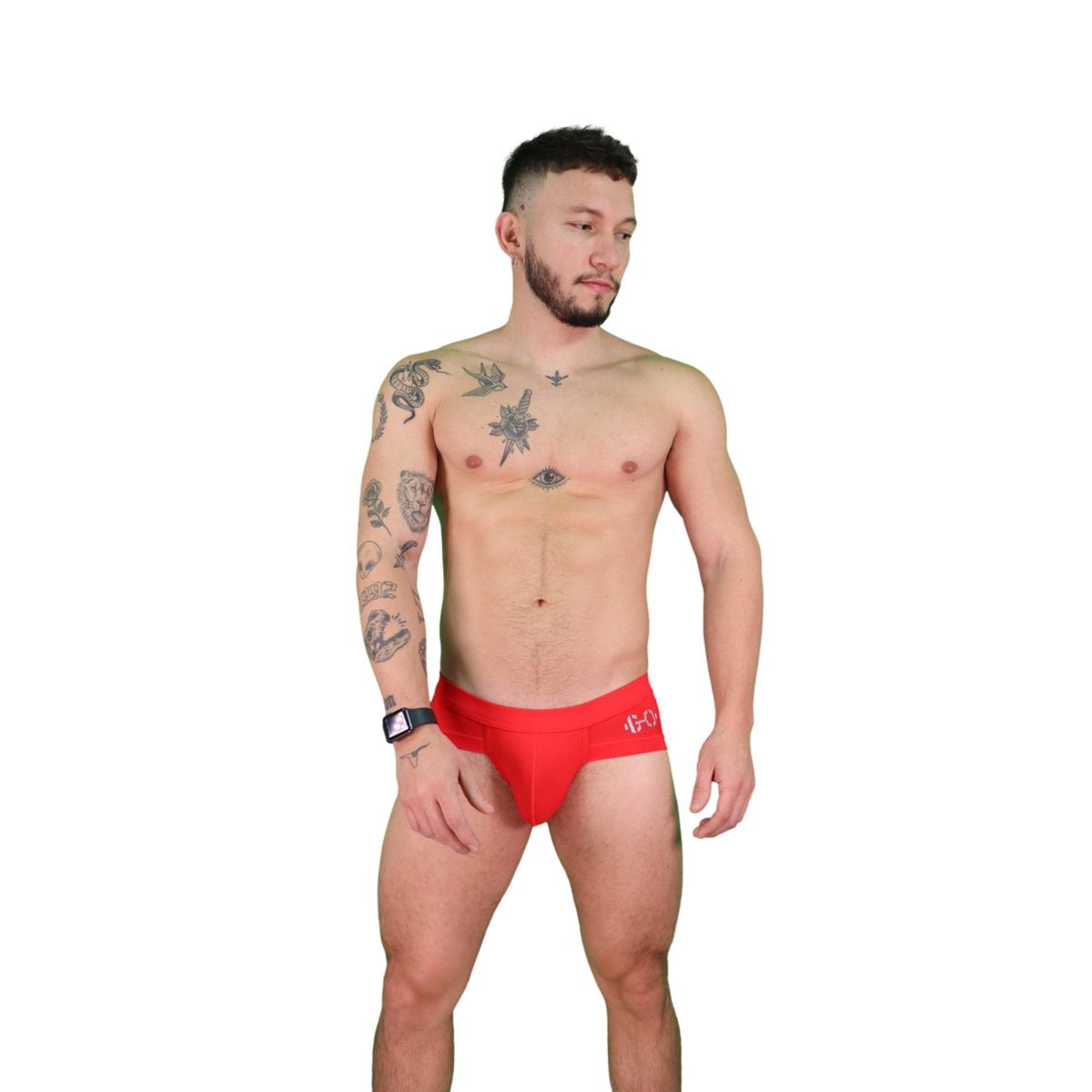 GYM OUTFIT - Slip Corto Bambú Elasticado