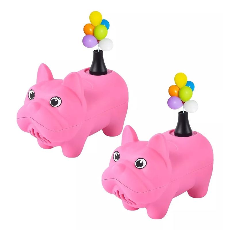 GENERICO - X2 Maquinas Para Inflar Globos Arco Inflador Globo Eléctrico