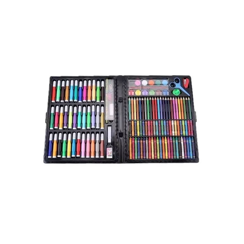 GENERICO - Maleta / Set De Arte 150 Piezas Lápices Para Colorear