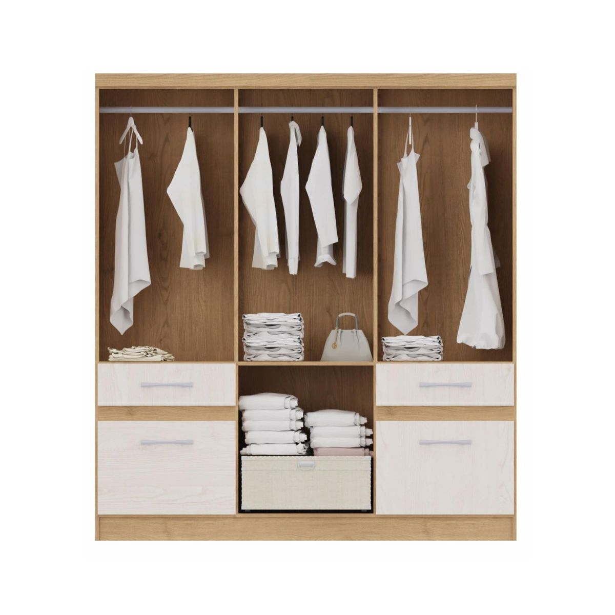 YARDAS - Closet Yardas Liliana Albayalde / Angelín 6 Ptas 2 Caj 2 Zapateras