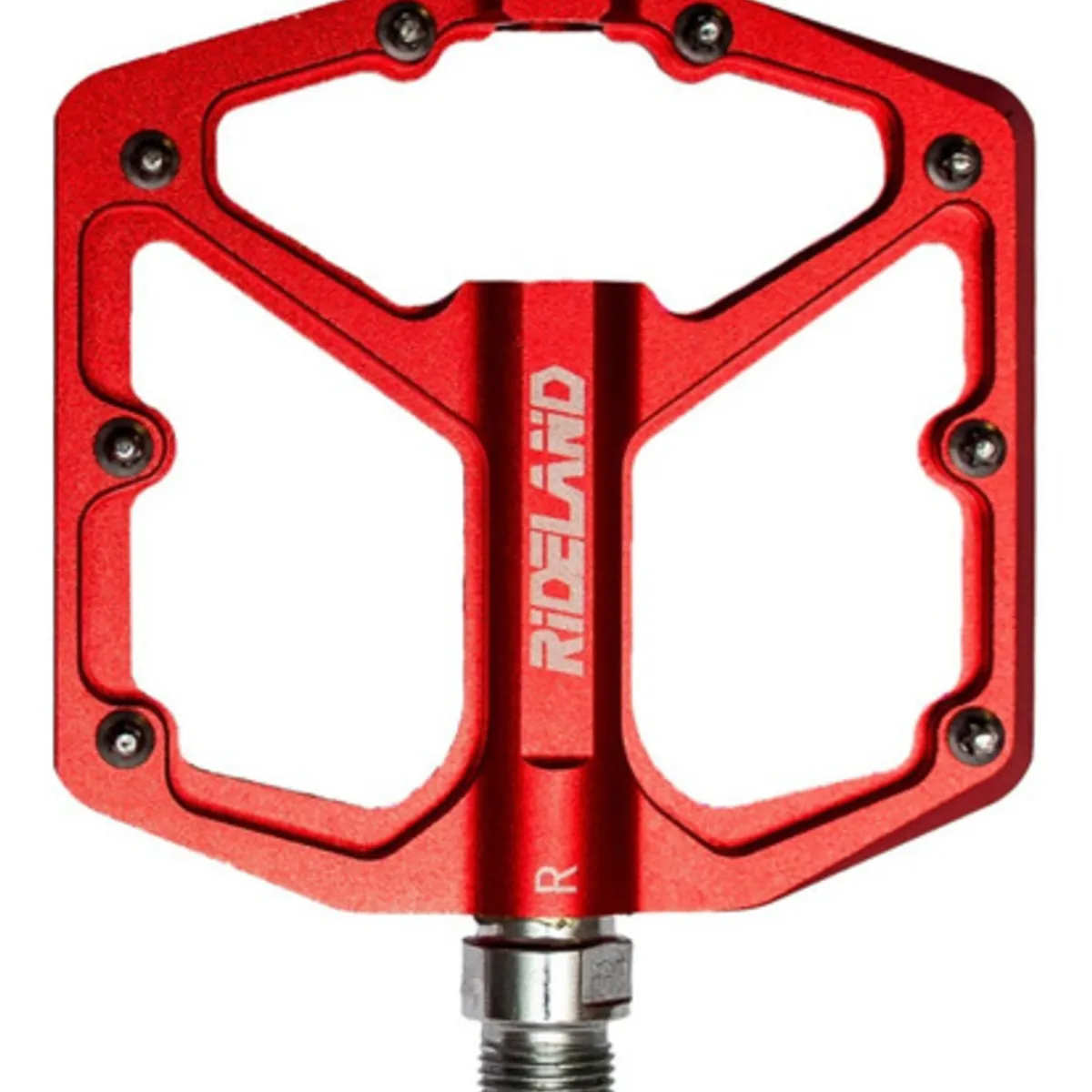 RIDELAND - Pedal De Bicicleta Mtb Rideland Rd07 Enduro Rojo