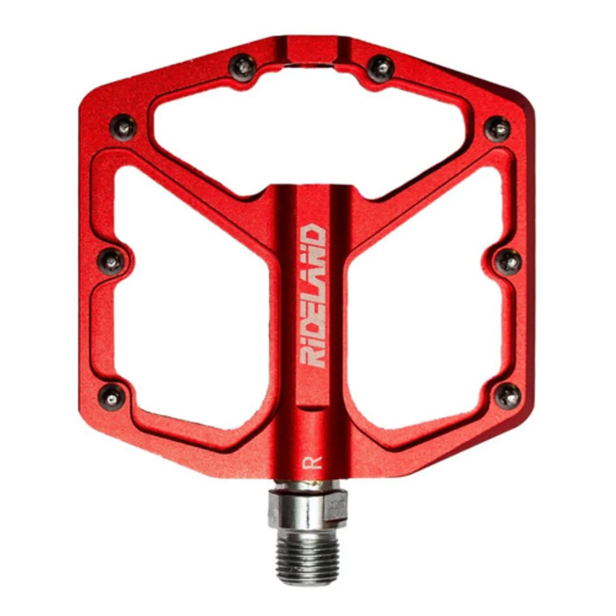 RIDELAND - Pedal De Bicicleta Mtb Rideland Rd07 Enduro Rojo