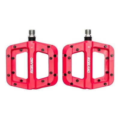 Imagen 2 del producto Pedal De Bicicleta Mtb Rdnylon Enduro Rojo