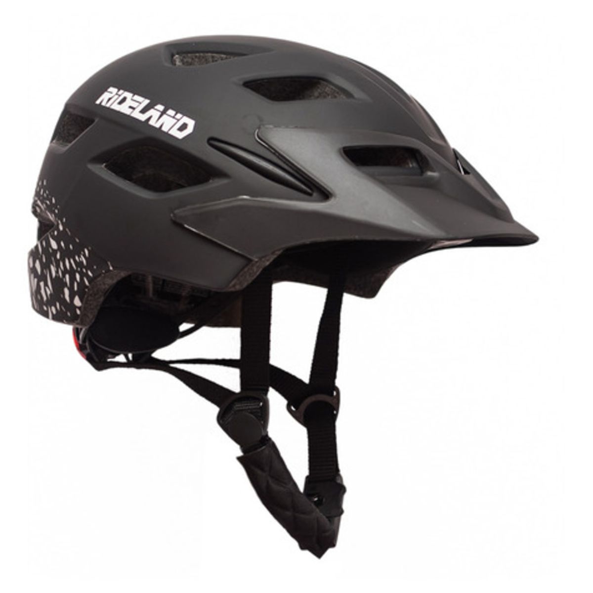 RIDELAND - Casco De Bicicleta Rideland Mtb Niño Black Negro  SM