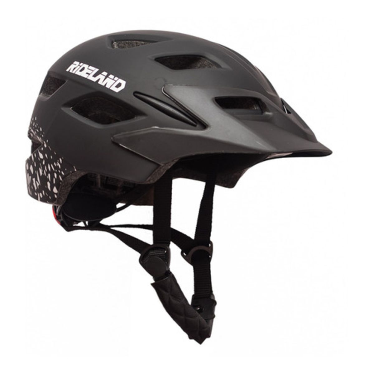 RIDELAND - Casco De Bicicleta Rideland Mtb Niño Black Negro  SM