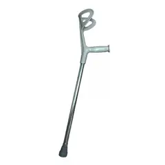 GENERICO - Bastón Ortopédico Ajustable Canadiense Muleta Codera Apoyo Gris Claro