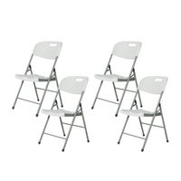 Set de 4 Sillas Plegables Para Camping Jardín Eventos