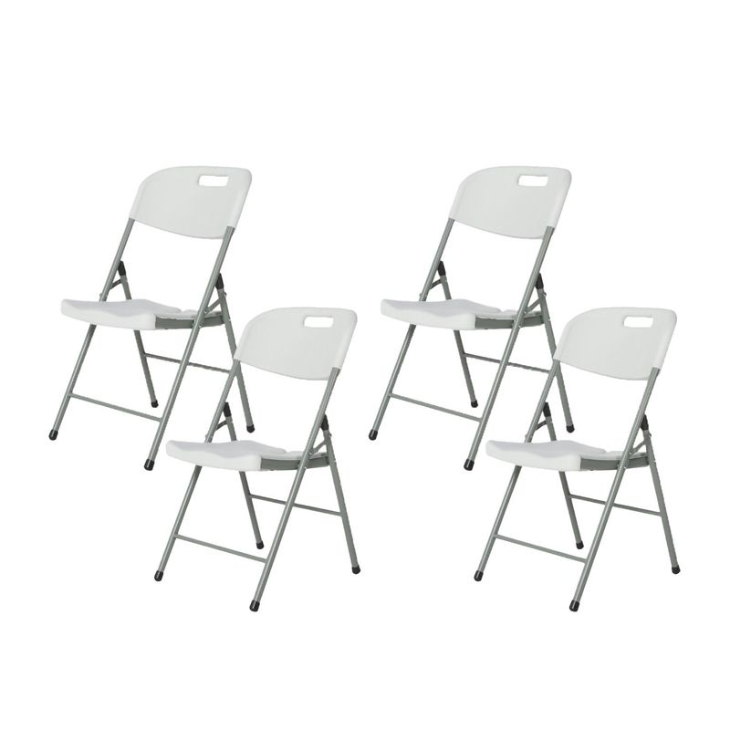 KANO - Set de 4 Sillas Plegables Kano Para Camping Jardín Eventos