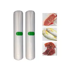 GENERICO - Rollos Empacar Al Vacio 17cmx5mt Alimentos Comida Bolsas 2UND