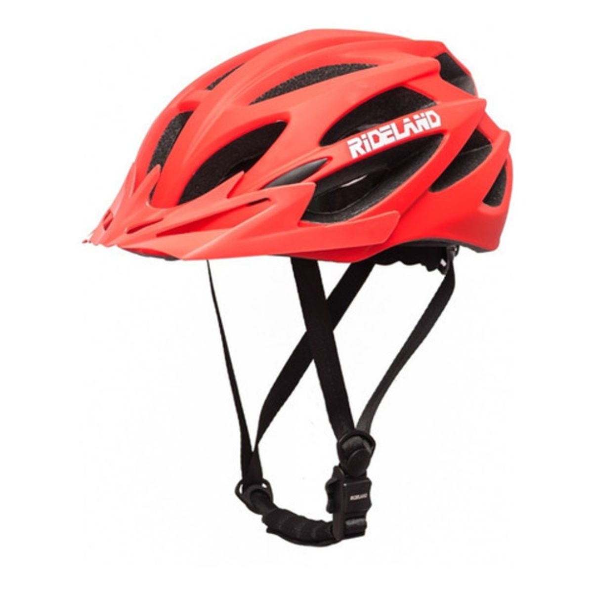 RIDELAND - Casco De Bicicleta Mtb Rideland Tracer Enduro Fidlock Rojo  ML 55-61CM