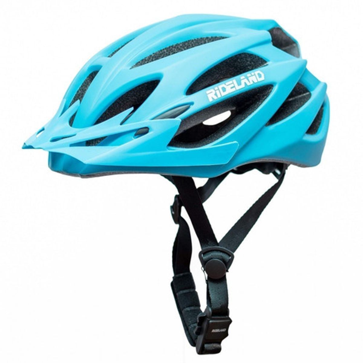 RIDELAND - Casco De Bicicleta Mtb Rideland Tracer Enduro Fidlock Celeste  ML 55-61CM