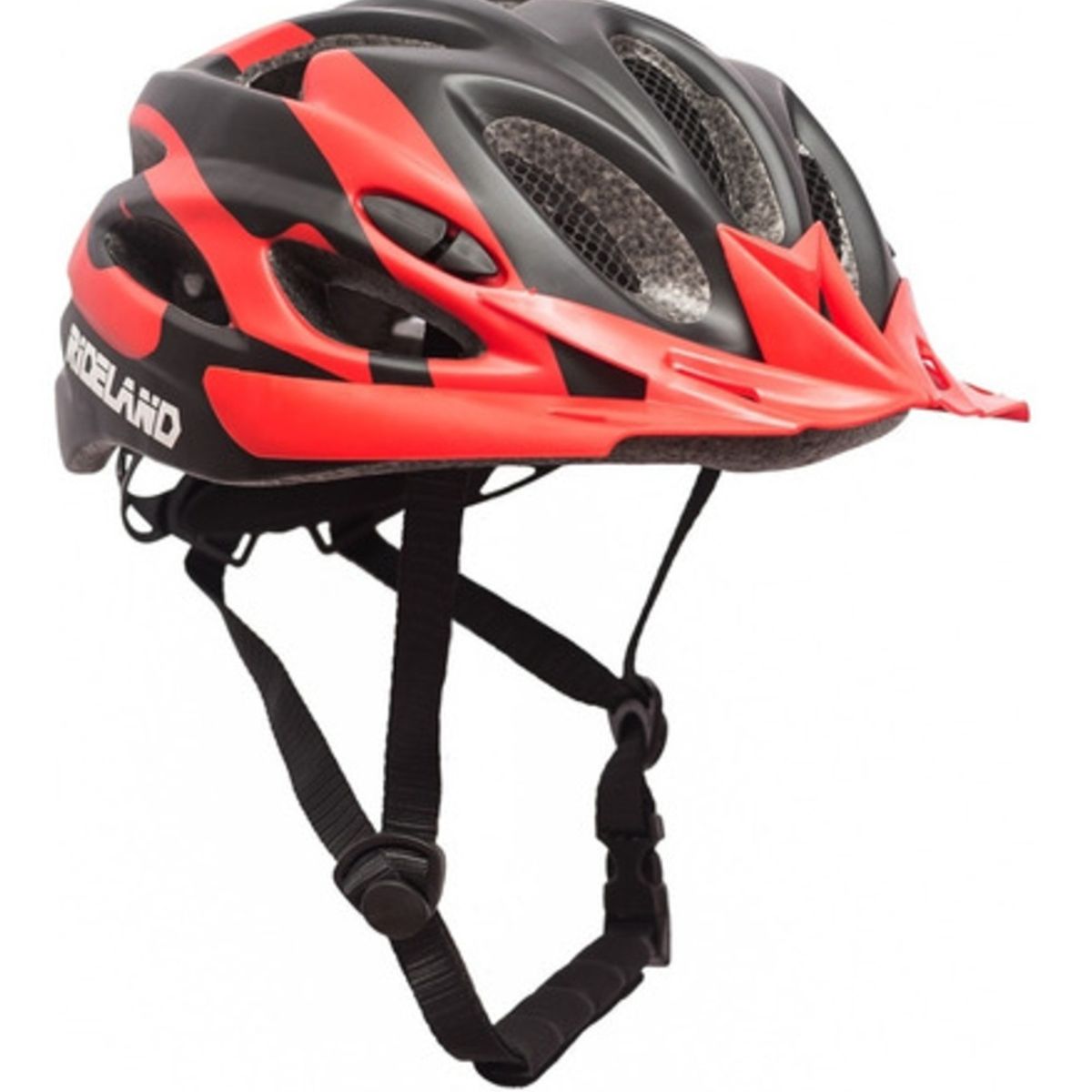RIDELAND - Casco De Bicicleta Mtb Rideland Enduro Rojo  SM
