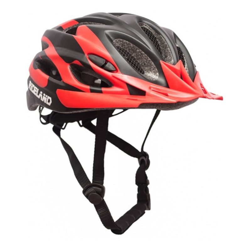RIDELAND - Casco De Bicicleta Mtb Rideland Enduro Rojo  SM