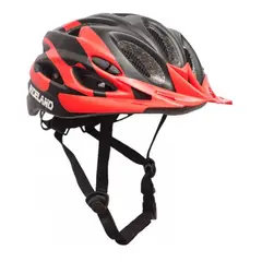 RIDELAND - Casco De Bicicleta Mtb Enduro Rojo SM