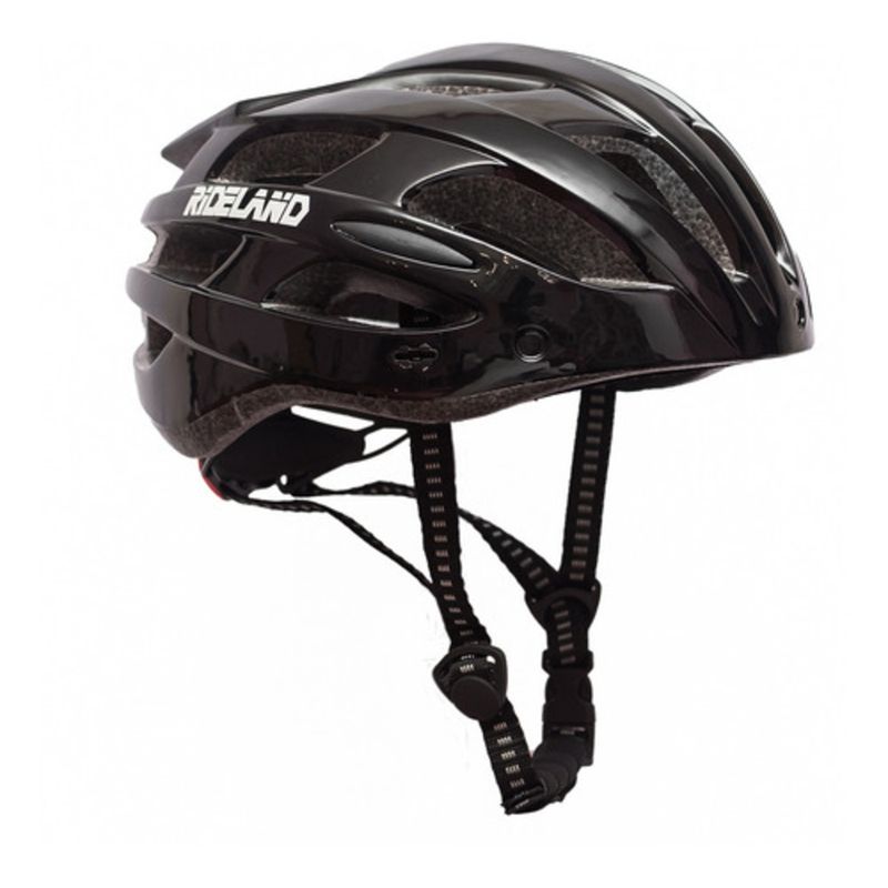 RIDELAND - Casco De Bicicleta Rideland Mtb  Glossy Black ML  Negro