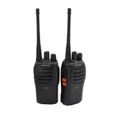 PHILCO - KIT PAR RADIOTRANSMISORES PORTATIL INCLUYE MANOS LIBRES - Blanco