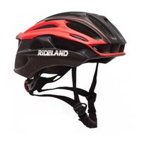 Casco De Bicicleta Ruta Black Red ML Rojo