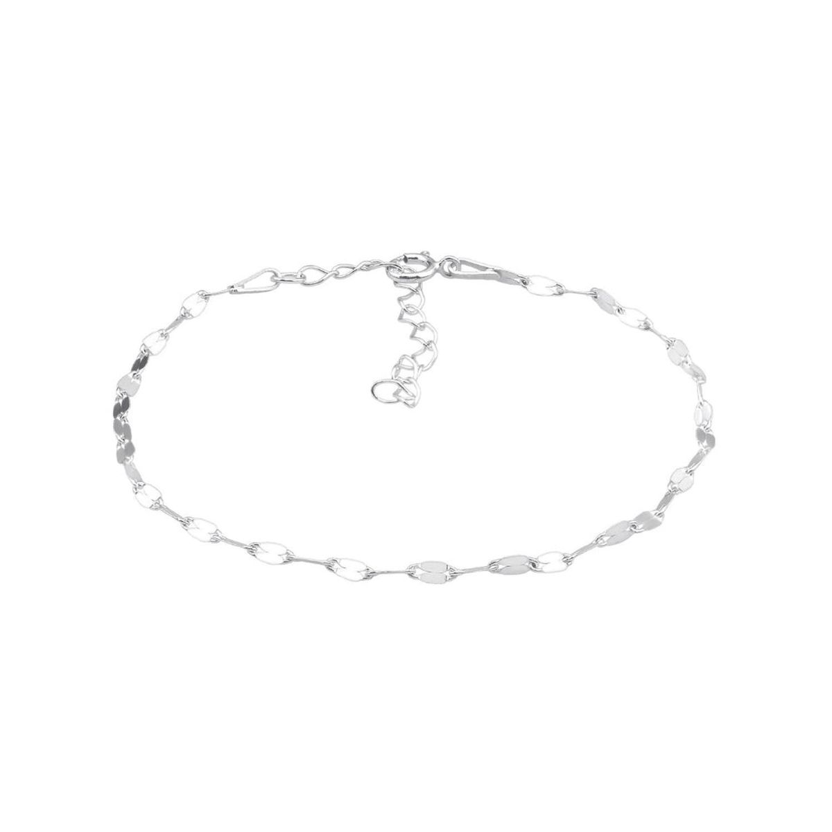 ZAZU - Pulsera Eslabones Planos de Plata