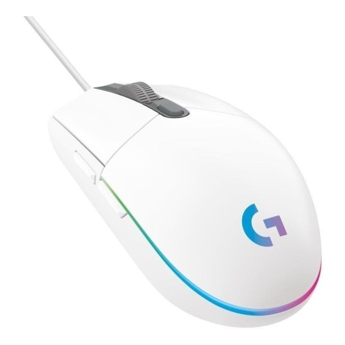 LOGITECH - Mouse Logitech G203 Lightsync White