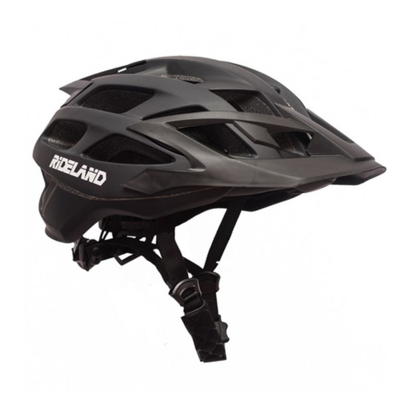 RIDELAND - Casco De Bicicleta Mtb Rideland Allride Enduro Fidlock L 57-61cm  Negro