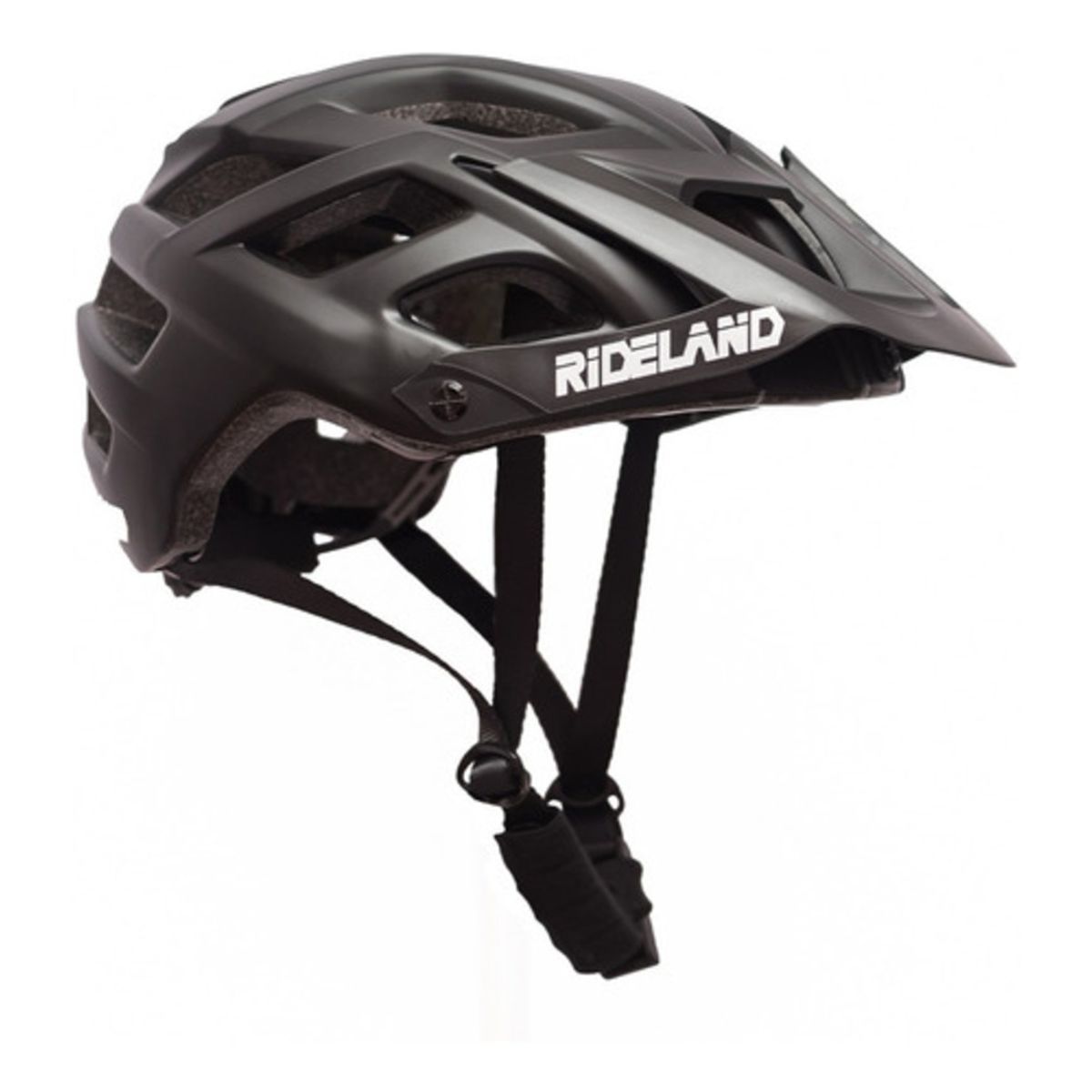 RIDELAND - Casco De Bicicleta Mtb Rideland Trail Xc Enduro Fidlock Negro  ML 55-61cm