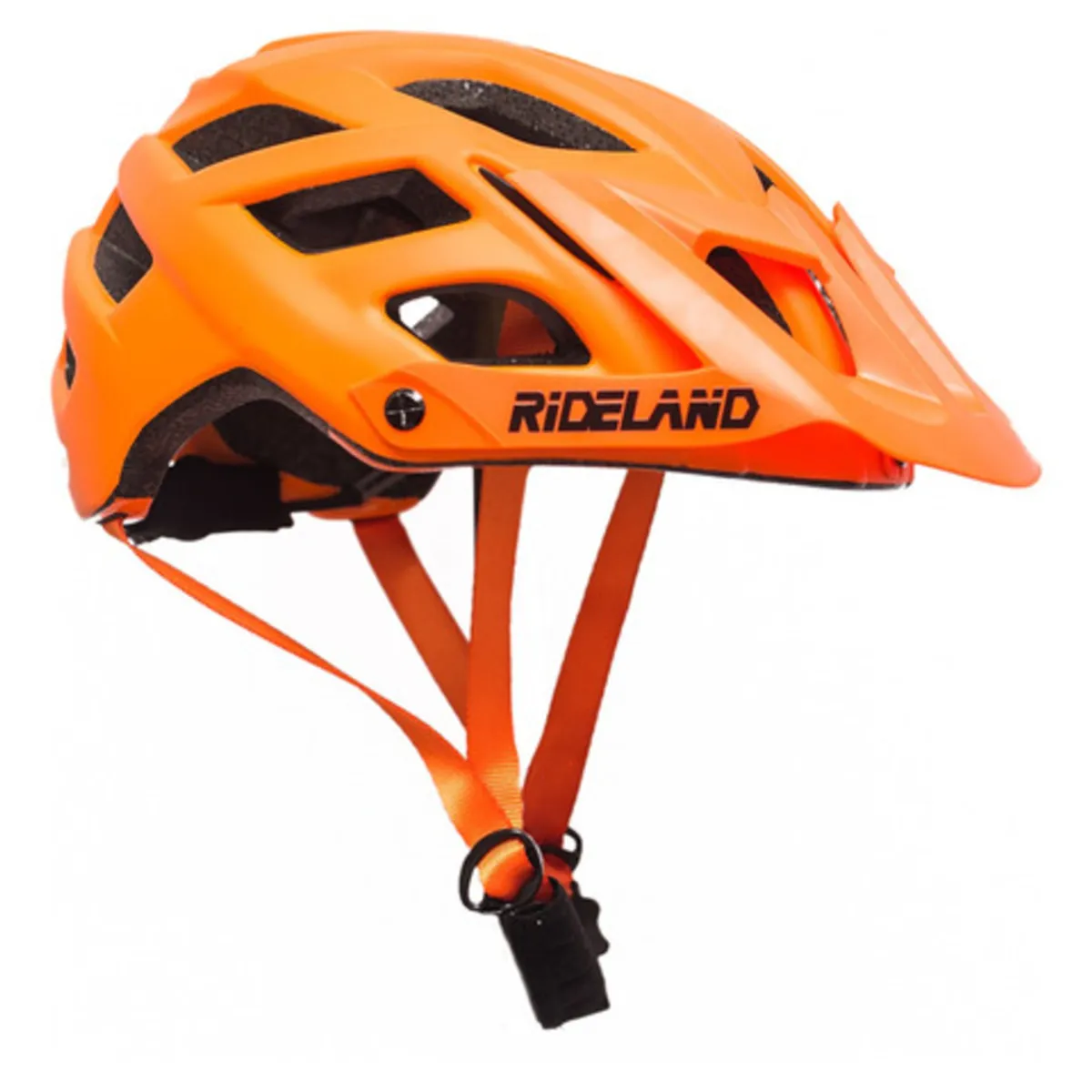 RIDELAND - Casco De Bicicleta Mtb Rideland Trail Xc Enduro Fidlock ML 55-61cm  Naranja