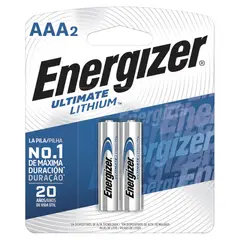ENERGIZER - PILA LITIO AAA X 2
