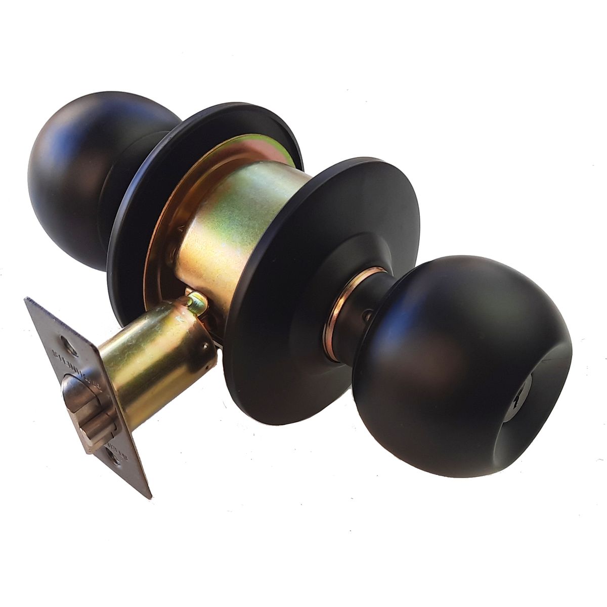 STEINHAUS - Cerradura Steinhaus Pomo Oficina Dormitorio Color Negro Mate