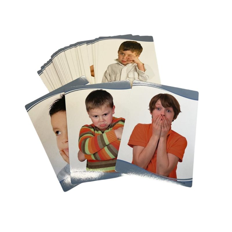 HABLARTE - HABLAKIT Láminas Flash Card - Conociendo mis Emociones