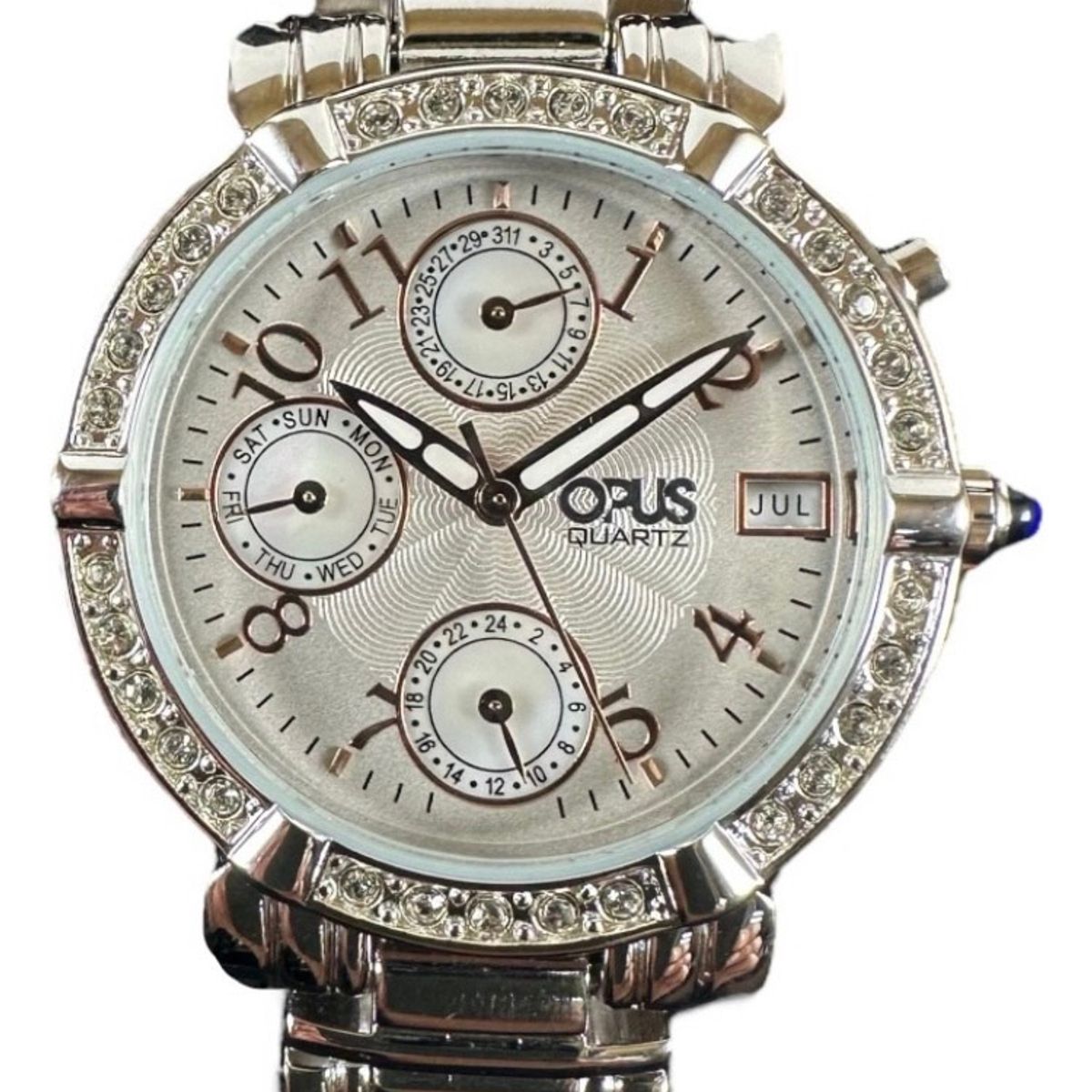 GENERICO - Reloj Opus mujer cuarzo calendario maquinaria japonesa