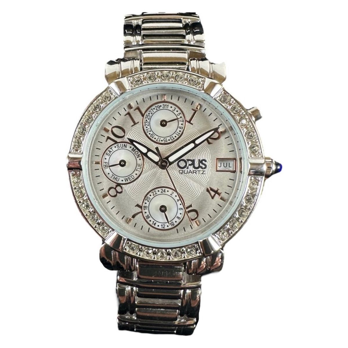 GENERICO - Reloj Opus mujer cuarzo calendario maquinaria japonesa