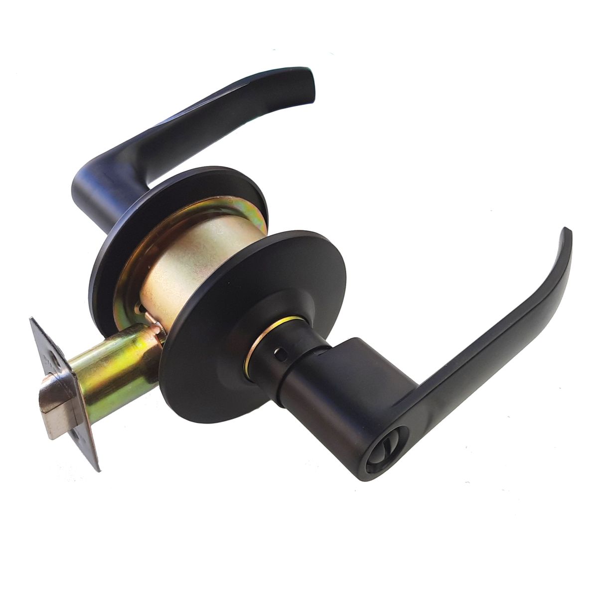 STEINHAUS - Cerradura Steinhaus Manilla Baño Color Negro Mate