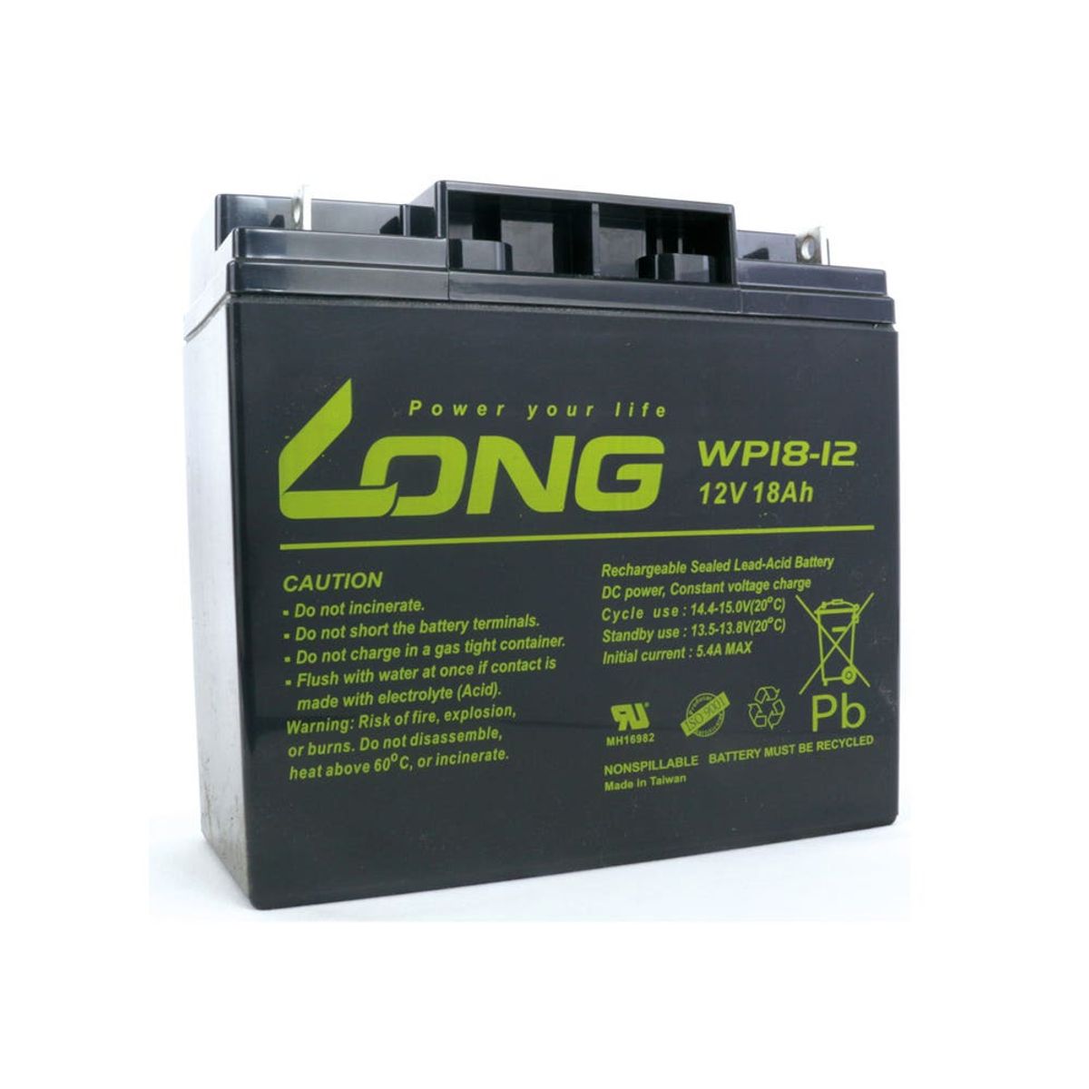 LONG - BATERIA 12V 18AH LONG