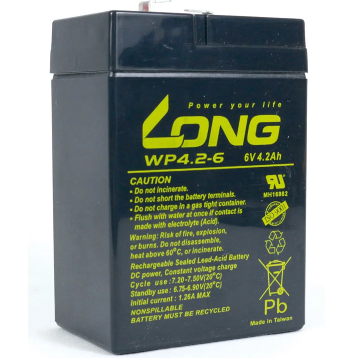 LONG - BATERIA 6V 4.2AH LONG