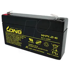 LONG - BATERIA 6V 1.2AH