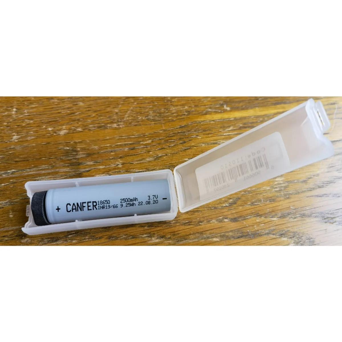 GEN - PILA LITHIUM 18650 RECARGABLE 2500MAH 3.7V