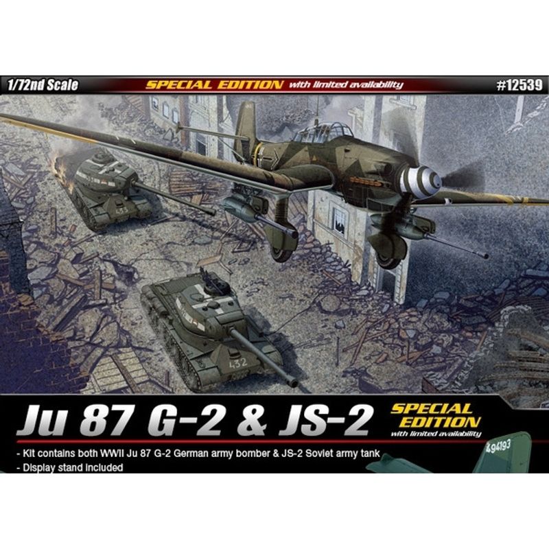 ACADEMY - ACADEMY 12539 JU 87G 2 AND JS 2