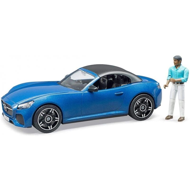 BRUDER - BRUDER 03481 BRUDER ROADSTER WITH DRIVER