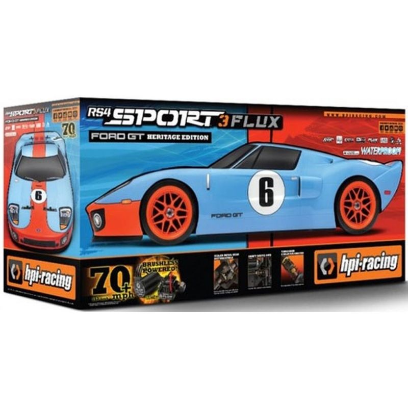 GENERICO - HPI 120098 RS4 SPORT 3 FLUX FORD GT HERITAGE EDITION
