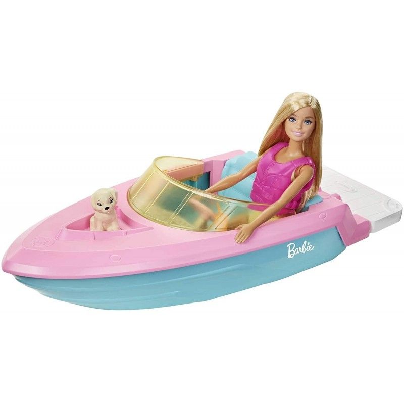 MATTEL - MATTEL GRG30 BARBIE LANCHA CON MUÑECA