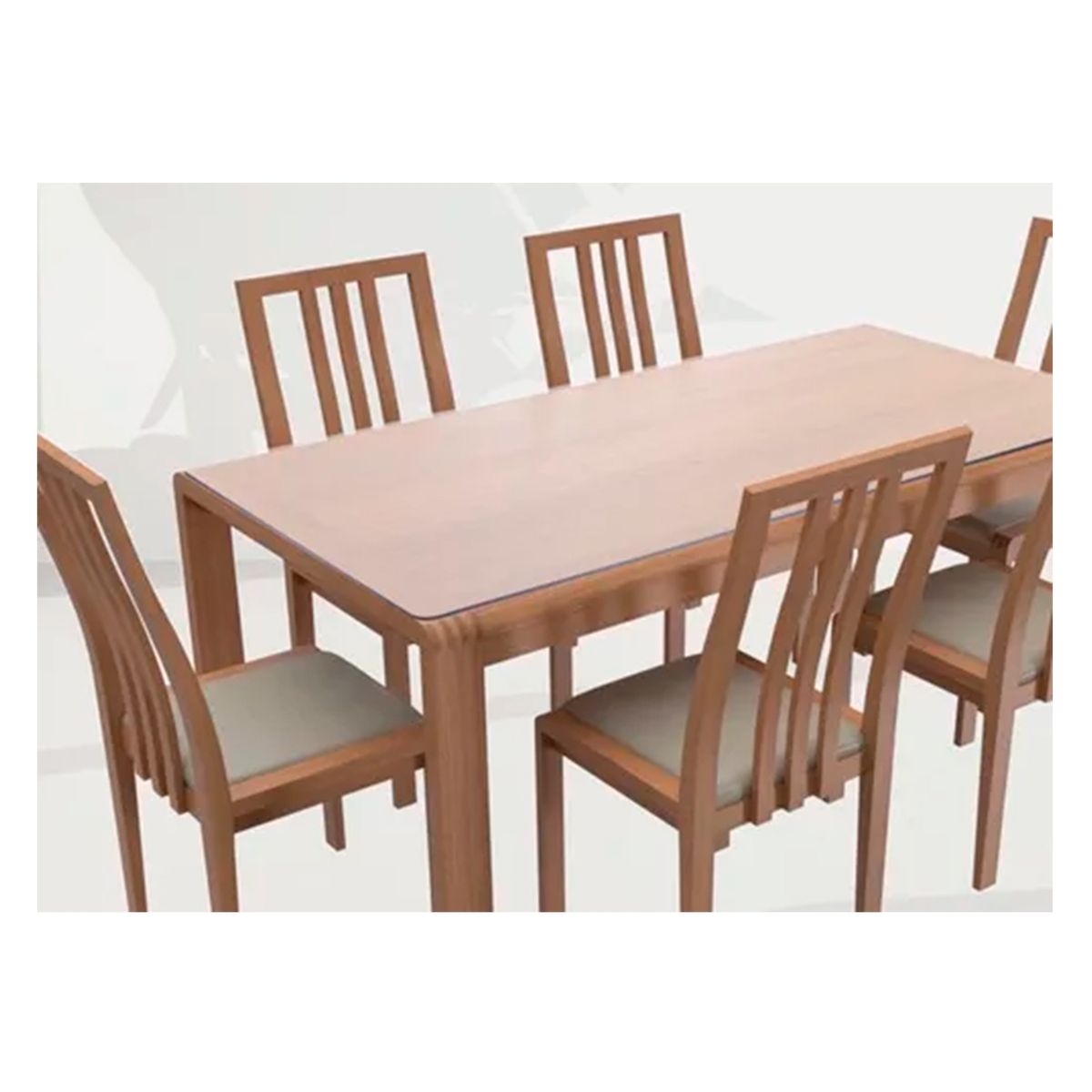 GENERICO - Mantel Transparente 1mm Grueso Protector 90x183cm