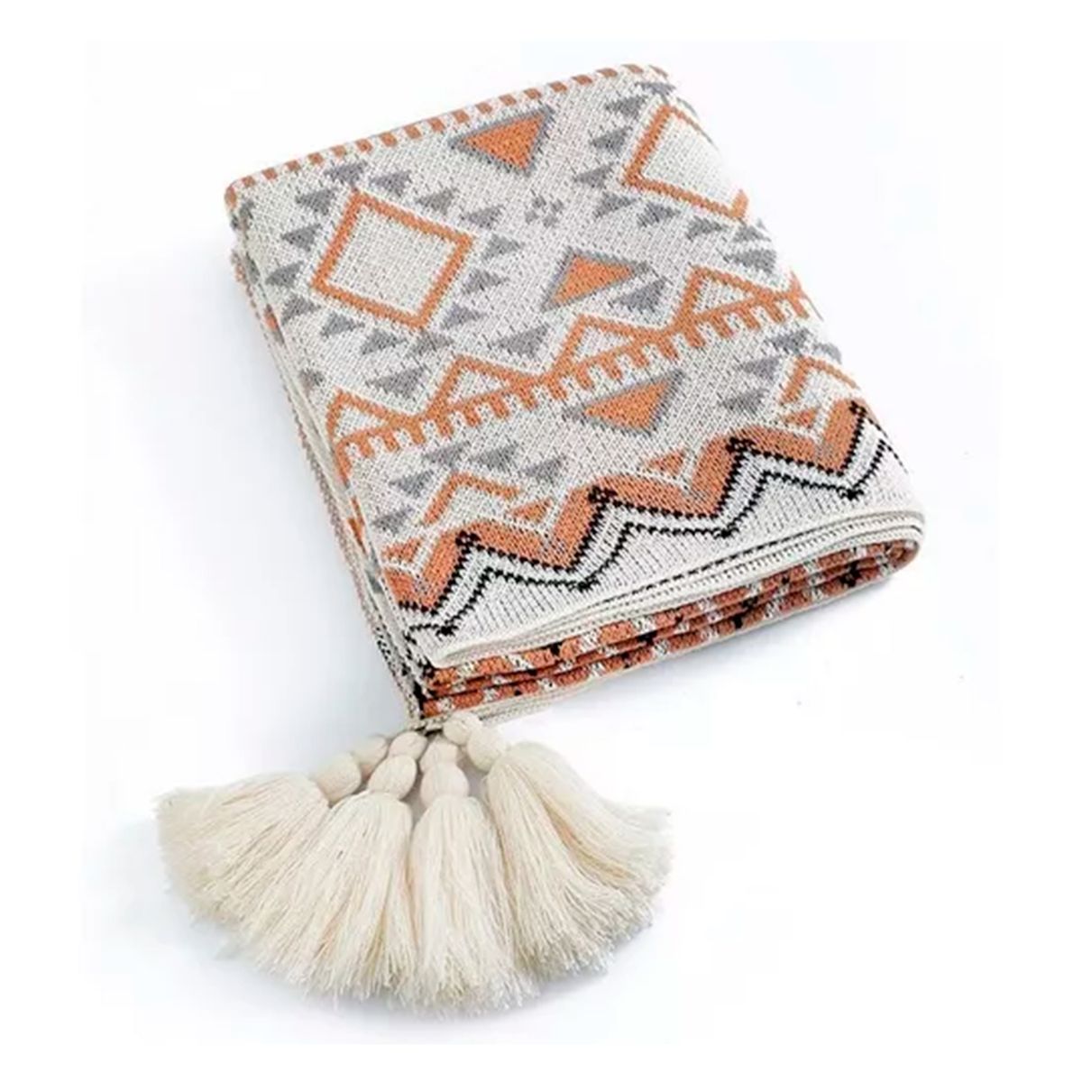 GENERICO - Manta Decorativa Tejida Para Sillon Piecera De Cama