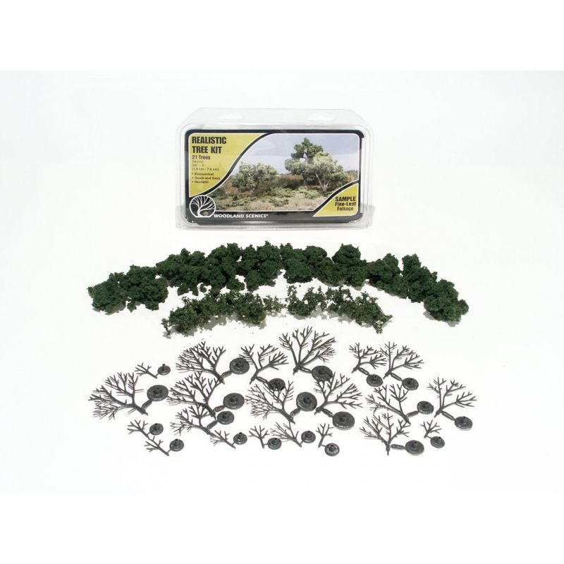 GENERICO - WOODLAND 1112 TREE KITS 3-7 ( 6 )